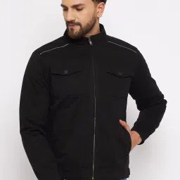 Duke Black Regular Fit Jacket image 1