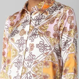 Only Multicolor Printed Shirt image 5