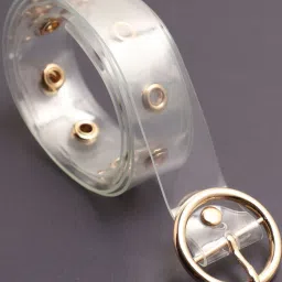 HauteSauce Transparent Casual Belt for Women image 1