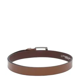 Teakwood Leathers Brown Leather Waist Belt for Men image 3