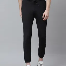 FUAARK Black Slim Fit Sports Joggers image 1