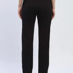 madame m secret MADAME Black Printed Track Pants image 2