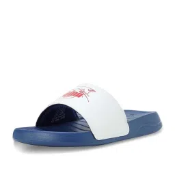 Puma Kids Popcat 20 Jr V1 Clyde Royal Blue & Red Casual Slides image 1