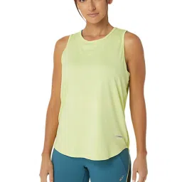 Asics Actibreeze Sleeveless Yellow Tank Top image 1