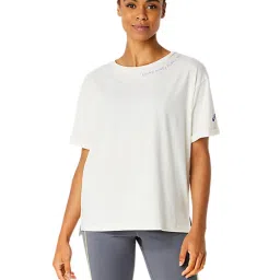 Asics Training Core Relaxed Graphic Cream T-Shirt image 1