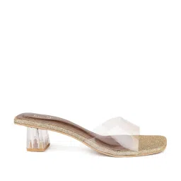 Inc.5 Women's Antique Gold Casual Sandals image 1