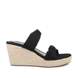 Inc.5 Women's Black Casual Wedges image 1