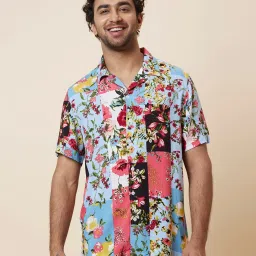 Globus Multicolor Regular Fit Printed Shirt image 1