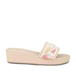 Inc.5 Women's Golden Casual Wedges image 1