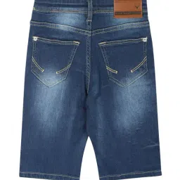 allen solly junior Allen Solly Boys Blue Distressed Jeans image 2