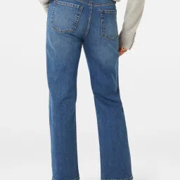 Forever New Blue Regular Fit Mid Rise Jeans image 2