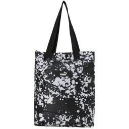 Puma Core Pop Black Printed Medium Shopper Bag image 1