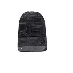 Allextreme Black Color Seat Back Multi Pocket Organizer for Tissue Box, Bottle and Document Storage, EXCQMPB1 image 3