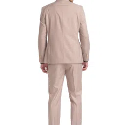 Park Avenue Fawn Regular Fit Three Piece Suit image 2