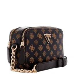 GUESS Mocha Noelle Printed Camera Bag image 2