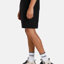 Puma Black Relaxed Fit Shorts image 3