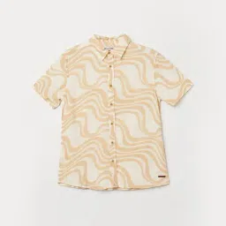 Fame Forever by Lifestyle Kids Off White Printed Regular Fit Shirt-picture-20