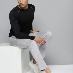 ALCIS Light Grey Slim Fit Track Pants image 5