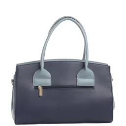 Caprese Ruby Navy Faux Leather Textured Handbag image 2