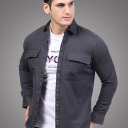 D Finish Men Smart Striped Casual Shirt-picture-32