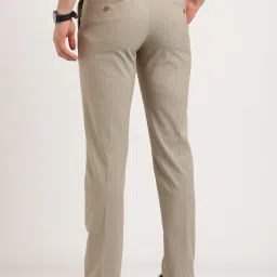 Turtle Dark Beige Slim Fit Trousers image 2