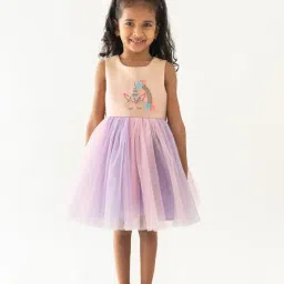 A Little Fable Kids Multicolor Printed Dress-picture-27