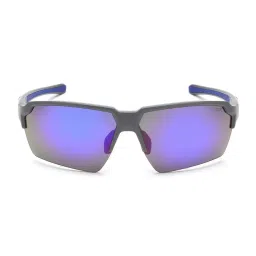 IDEE Blue Wraparound UV Protection Sunglasses for Men image 2