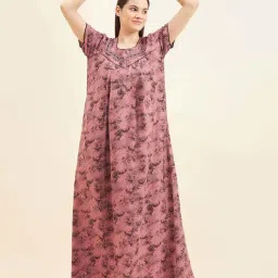 Sweet Dreams Rose Pink Geometric Print Nighty-picture-20