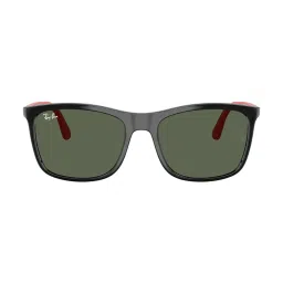 Ray-Ban Core Green Square UV Protection Unisex Sunglasses image 2