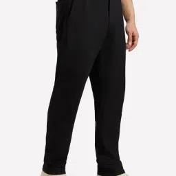 Skechers Black Regular Fit Sports Trackpants image 4