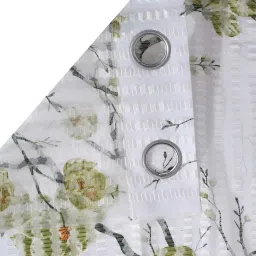 HOSTA HOMES Polyester 9 ft Long Door Curtain - Set of 3 image 4