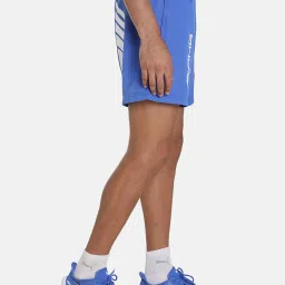 Puma Blue Regular Fit Colour Block Shorts image 4