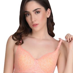 Liigne Floral Printed Full Coverage Lightly Padded All Day Comfort Everyday Bra-picture-34