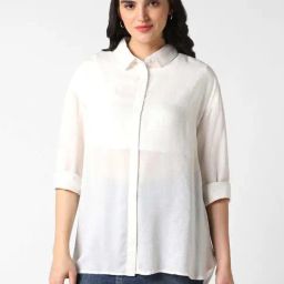 VASTRADO White Textured Shirt-picture-2