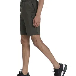 Puma Olive Green Regular Fit Sports Shorts image 3