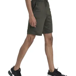 Puma Olive Green Regular Fit Sports Shorts image 4