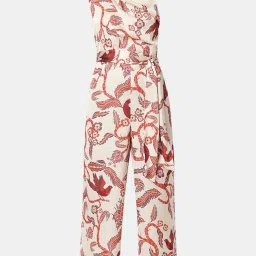 Vero Moda Cream Printed Jumpsuit image 5