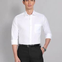 AD by Arvind White Regular Fit Shirt-picture-22
