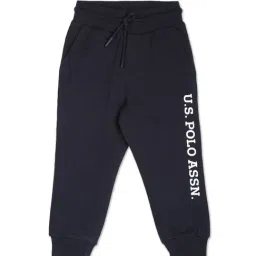 U.S. Polo Assn. Kids Navy Printed Joggers-image-57