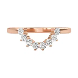 SHINE ETERNAL Lab Grown Diamond 18k (750) Rose Gold Ring for Women-picture-25