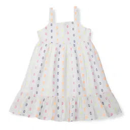 Gini & Jony Kids White Embroidered Dress-picture-35