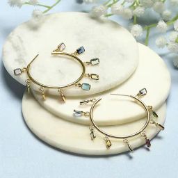 Biba Multicolor Western Contemporary Hoops-picture-38