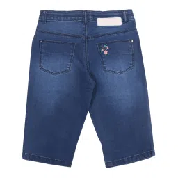 Gini & Jony Kids Navy Floral Print Shorts image 2