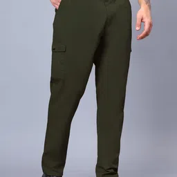 HAUWER Hackman Men Comfort Easy Wash Cargos Trousers image 2