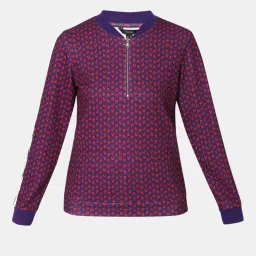 Vero Moda Purple Printed Sweatshirt image 5