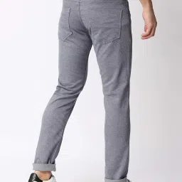 Dragon Hill Light Grey Slim Fit Lightly Washed Jeans image 2