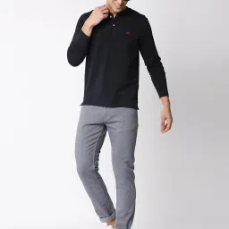 Dragon Hill Light Grey Slim Fit Lightly Washed Jeans image 5