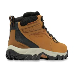 Columbia Men Brown Omni-Tech Newton Ridge Plus II Hiking & Trekking Waterproof Shoes image 5