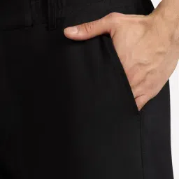 Skechers Black Regular Fit Sports Trackpants image 5