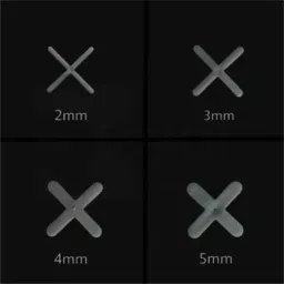 Shri Balaji International Tile Spacers 2.5 cm Length (Pack of 200 Pcs) image 2